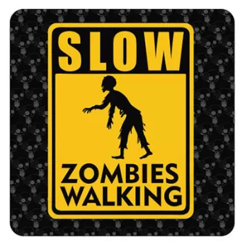 Autocollant Slow Zombies Walking