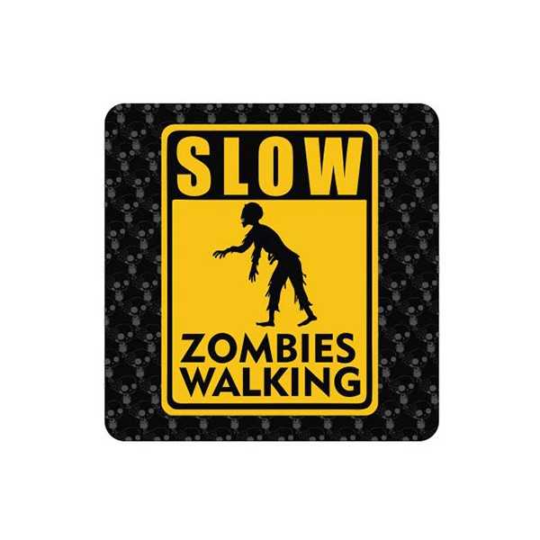 Slow Zombies Walking Aufkleber