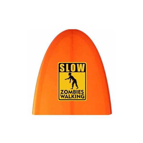 Slow Zombies Walking Aufkleber