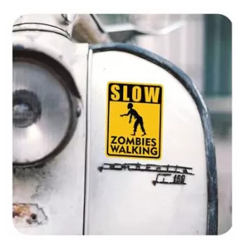 Slow Zombies Walking Sticker