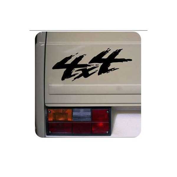 Pegatina 4x4. Vinilo de alta calidad.