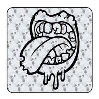 Pegatina BOCA RAT FINK. Vinilo de alta calidad, soporta perfectamente la intemperie, apto incluso para náutica. Pégala donde qui 2