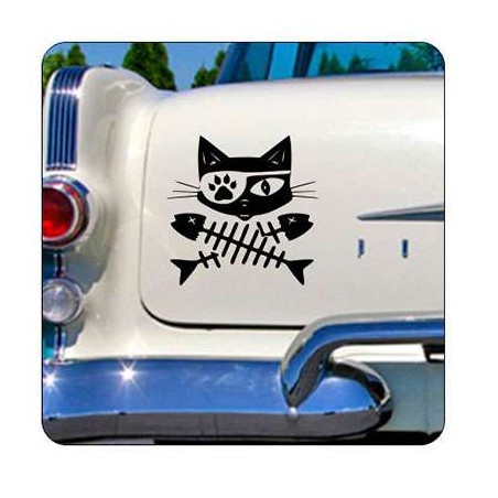 GATOS RASPAS Aufkleber