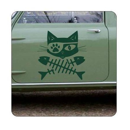 GATOS RASPAS Aufkleber