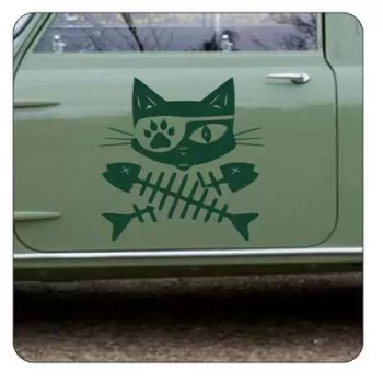 GATOS RASPAS Sticker