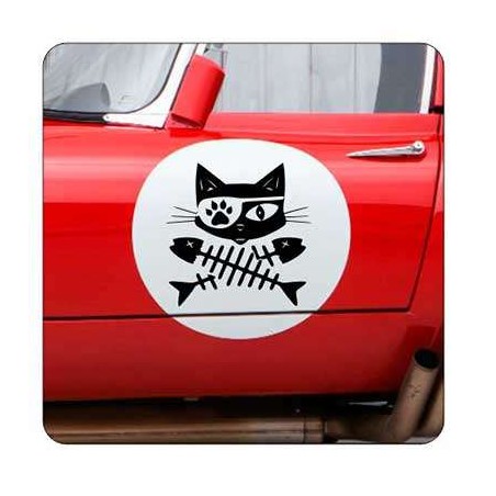 GATOS RASPAS Aufkleber