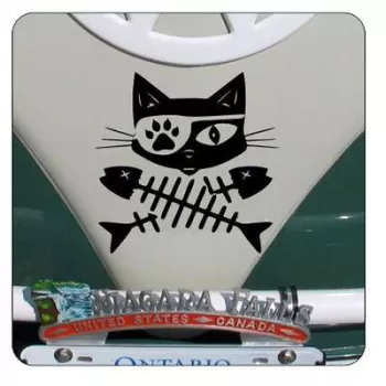 GATOS RASPAS Sticker