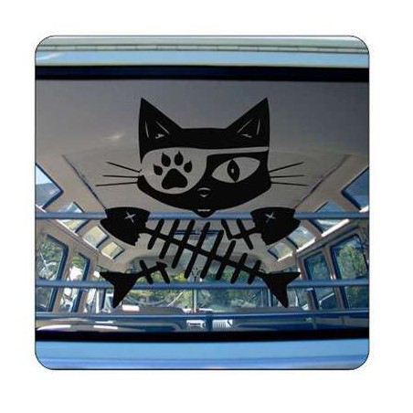 GATOS RASPAS Aufkleber