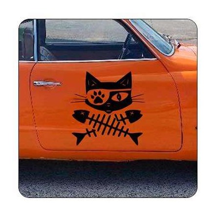 GATOS RASPAS Aufkleber