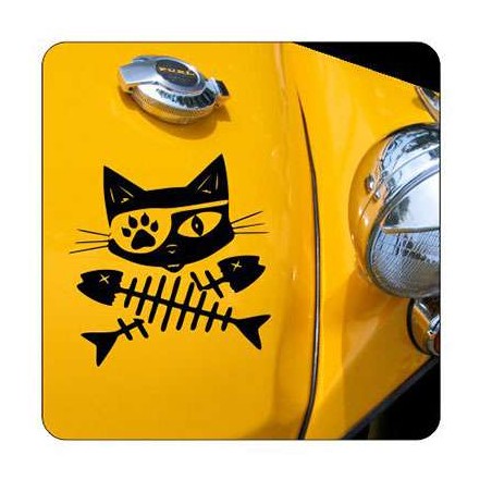 GATOS RASPAS Aufkleber