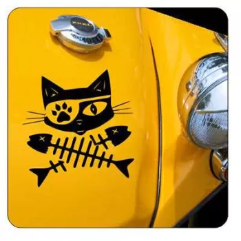 GATOS RASPAS Sticker