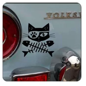 GATOS RASPAS Sticker