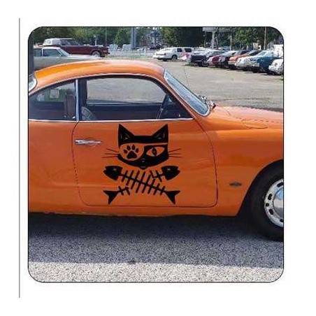 GATOS RASPAS Aufkleber
