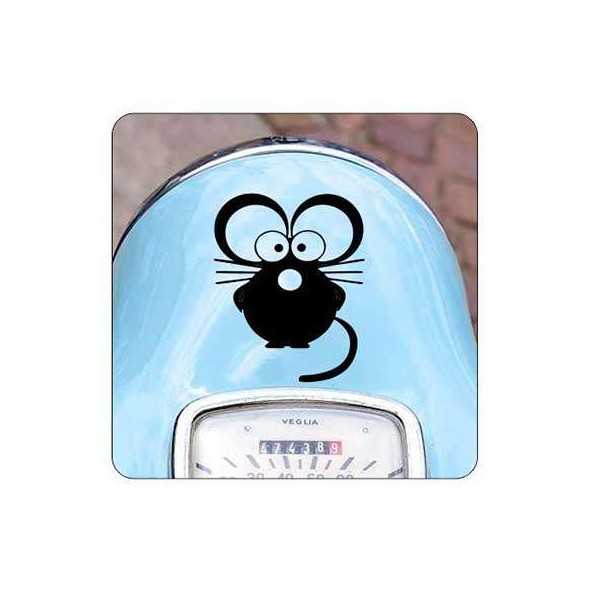 Pegatina RATON. Vinilo de alta calidad, soporta perfectamente la intemperie, apto incluso para náutica. Pégala donde quieras, un