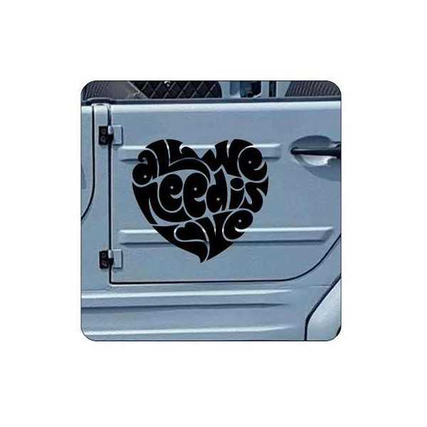 ALL WE NEED IS LOVE Sticker