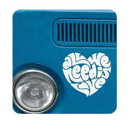 Autocollant ALL WE NEED IS LOVE
