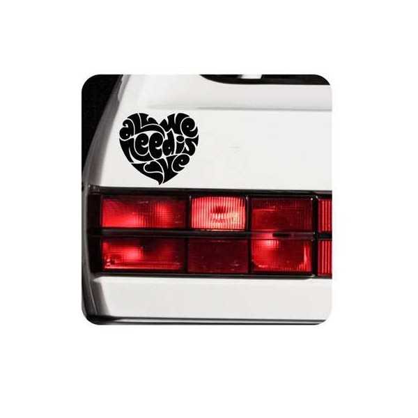 ALL WE NEED IS LOVE Sticker