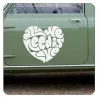 Autocollant ALL WE NEED IS LOVE