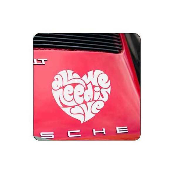 ALL WE NEED IS LOVE Sticker