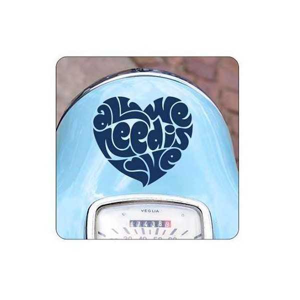 ALL WE NEED IS LOVE Sticker