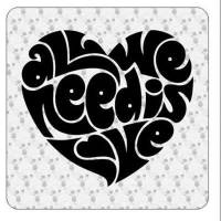 ALL WE NEED IS LOVE Sticker 2