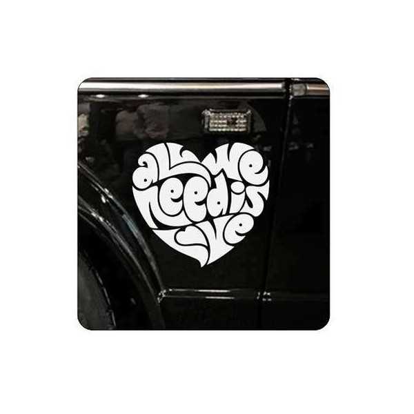 ALL WE NEED IS LOVE Sticker