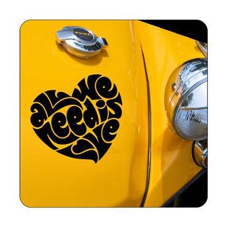 Autocollant ALL WE NEED IS LOVE