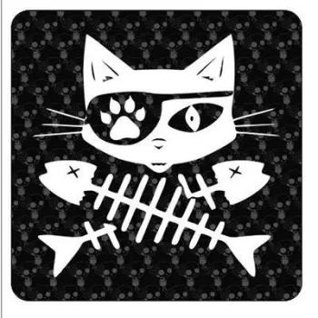 GATOS RASPAS Sticker