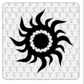 Autocollant SOL TRIBAL 2