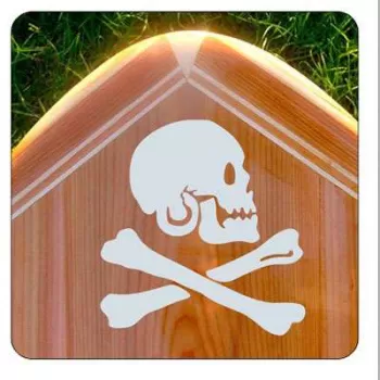 CALAVERA PIRATA Sticker