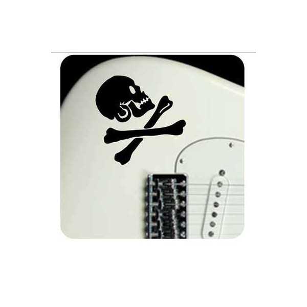 Pegatina CALAVERA PIRATA. Vinilo de alta calidad, soporta perfectamente la intemperie, apto incluso para náutica. Pégala donde q