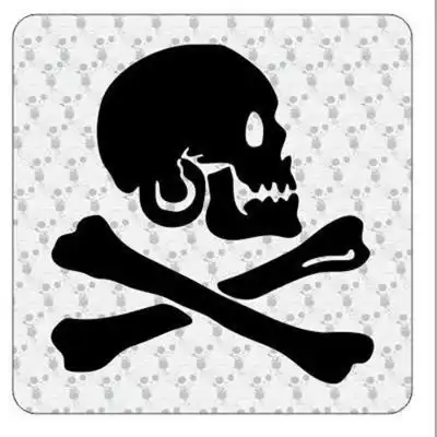 CALAVERA PIRATA Sticker 2