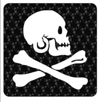 CALAVERA PIRATA Sticker