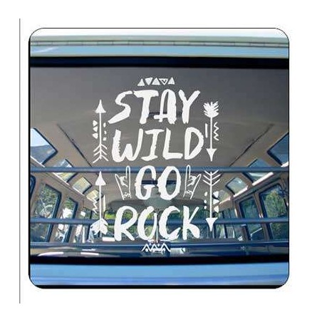 STAY WAIL GO ROCK Aufkleber