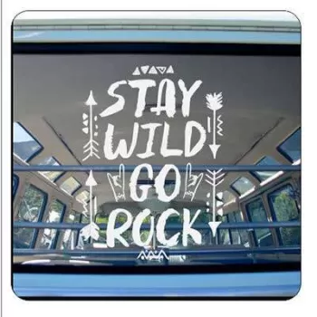 STAY WAIL GO ROCK Sticker