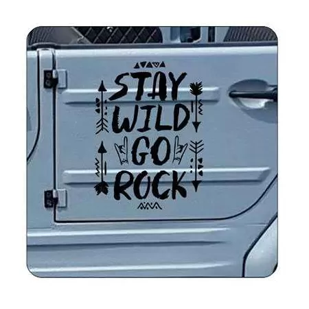 STAY WAIL GO ROCK Sticker