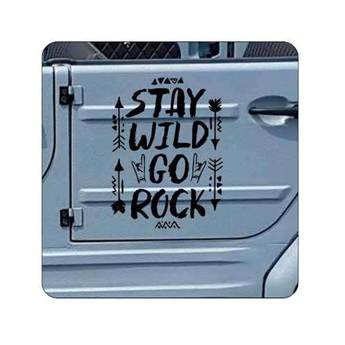 STAY WAIL GO ROCK Sticker