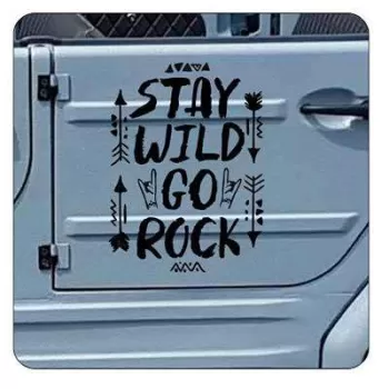 STAY WAIL GO ROCK Sticker