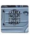 STAY WAIL GO ROCK Sticker
