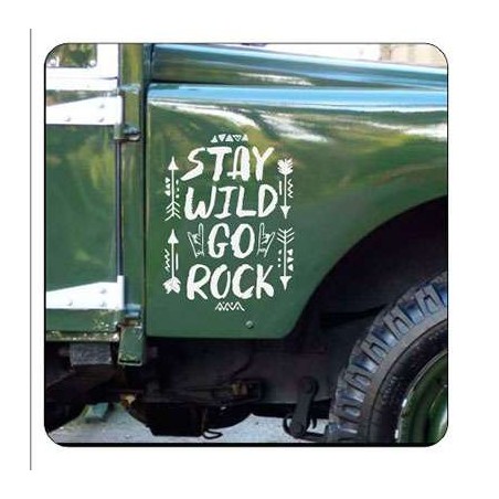 STAY WAIL GO ROCK Aufkleber