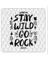 STAY WAIL GO ROCK Sticker
