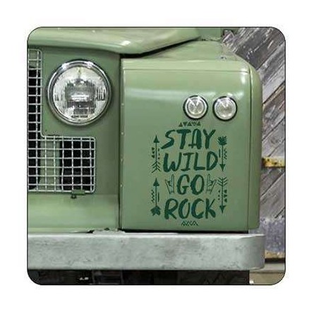 STAY WAIL GO ROCK Aufkleber