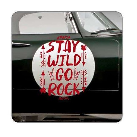 STAY WAIL GO ROCK Aufkleber