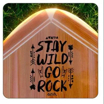 STAY WAIL GO ROCK Sticker