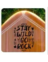 STAY WAIL GO ROCK Sticker