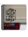 STAY WAIL GO ROCK Sticker