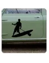 Pegatina SUP PADDLE SURF. Vinilo de alta calidad, soporta perfectamente la intemperie, apto incluso para náutica. Pégala donde q