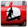 SUP PADDLE SURF Aufkleber