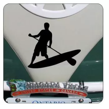 Pegatina SUP PADDLE SURF. Vinilo de alta calidad, soporta perfectamente la intemperie, apto incluso para náutica. Pégala donde q