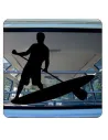 Pegatina SUP PADDLE SURF. Vinilo de alta calidad, soporta perfectamente la intemperie, apto incluso para náutica. Pégala donde q